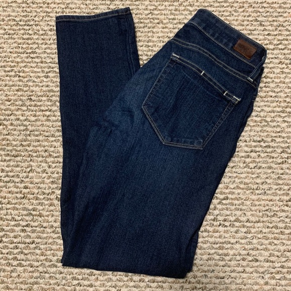 PAIGE Denim - PAIGE Dark Kylie Crop Skinny Jeans